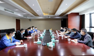 平湖市委常委、宣传部长沈志凤莅临5163银河手机版纸业调研疫情防控和复工复产情形